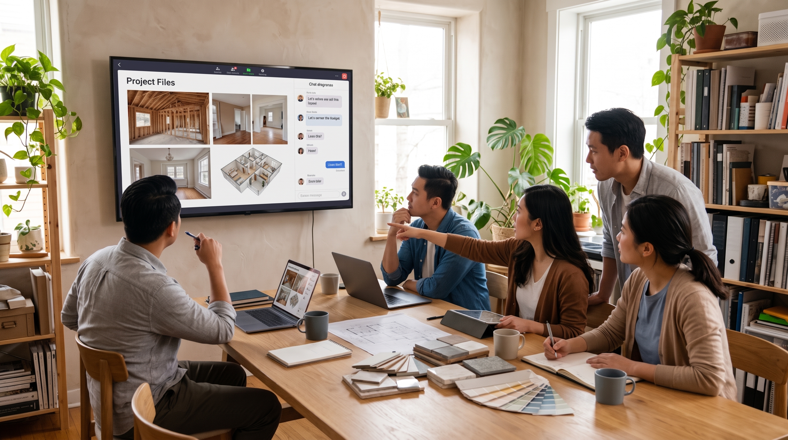 Construction Management Software Dashboard